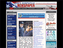 Tablet Screenshot of navynews.com
